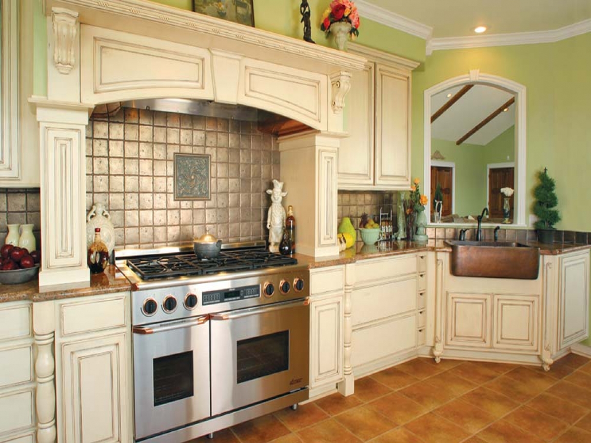 French Country Kitchen Cabinets Awesome Ideas Design - French Country Kitchen Cabinets - HD Wallpaper 