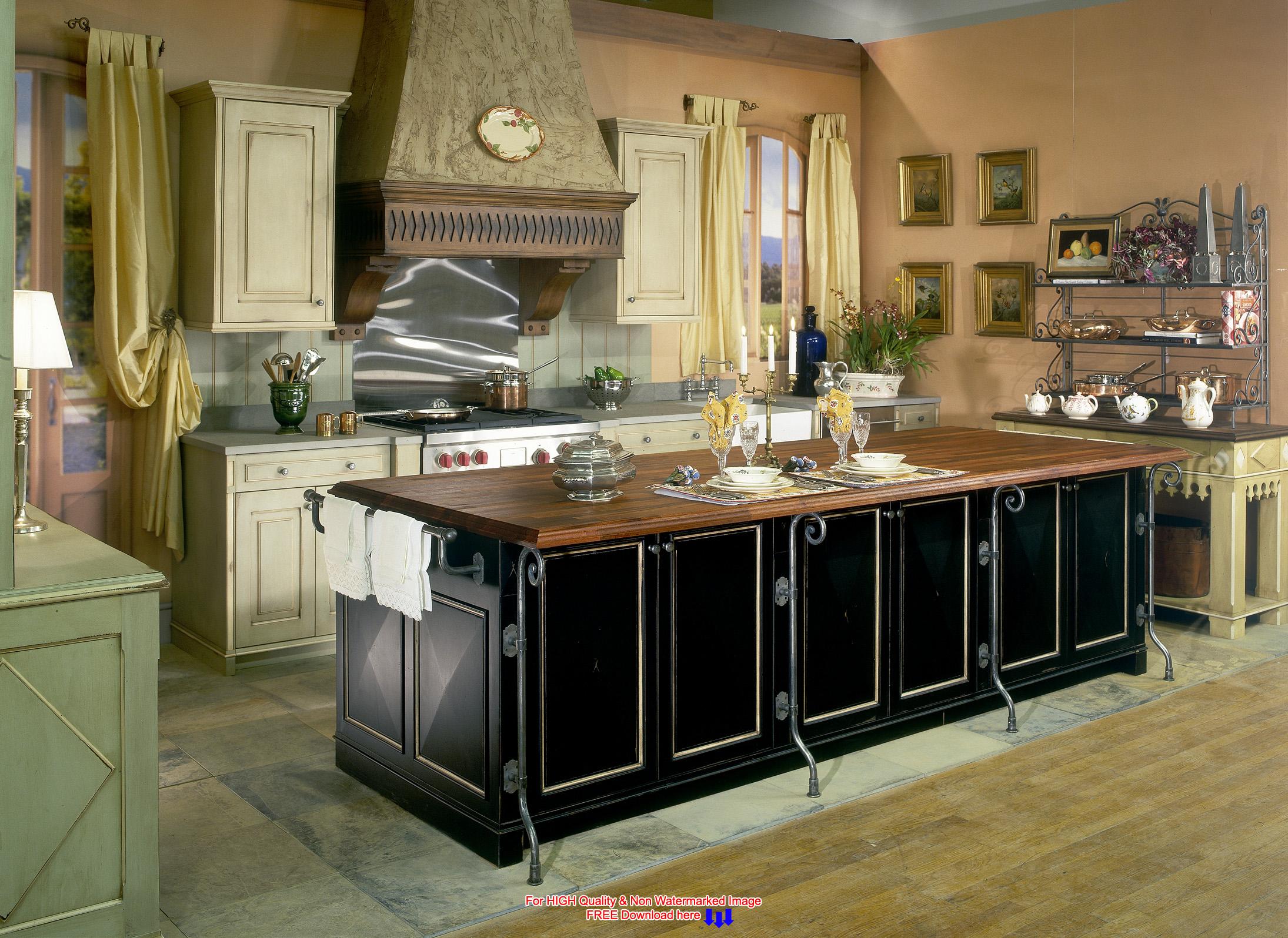French Country Kitchen Accessories Photo - French Country House - HD Wallpaper 