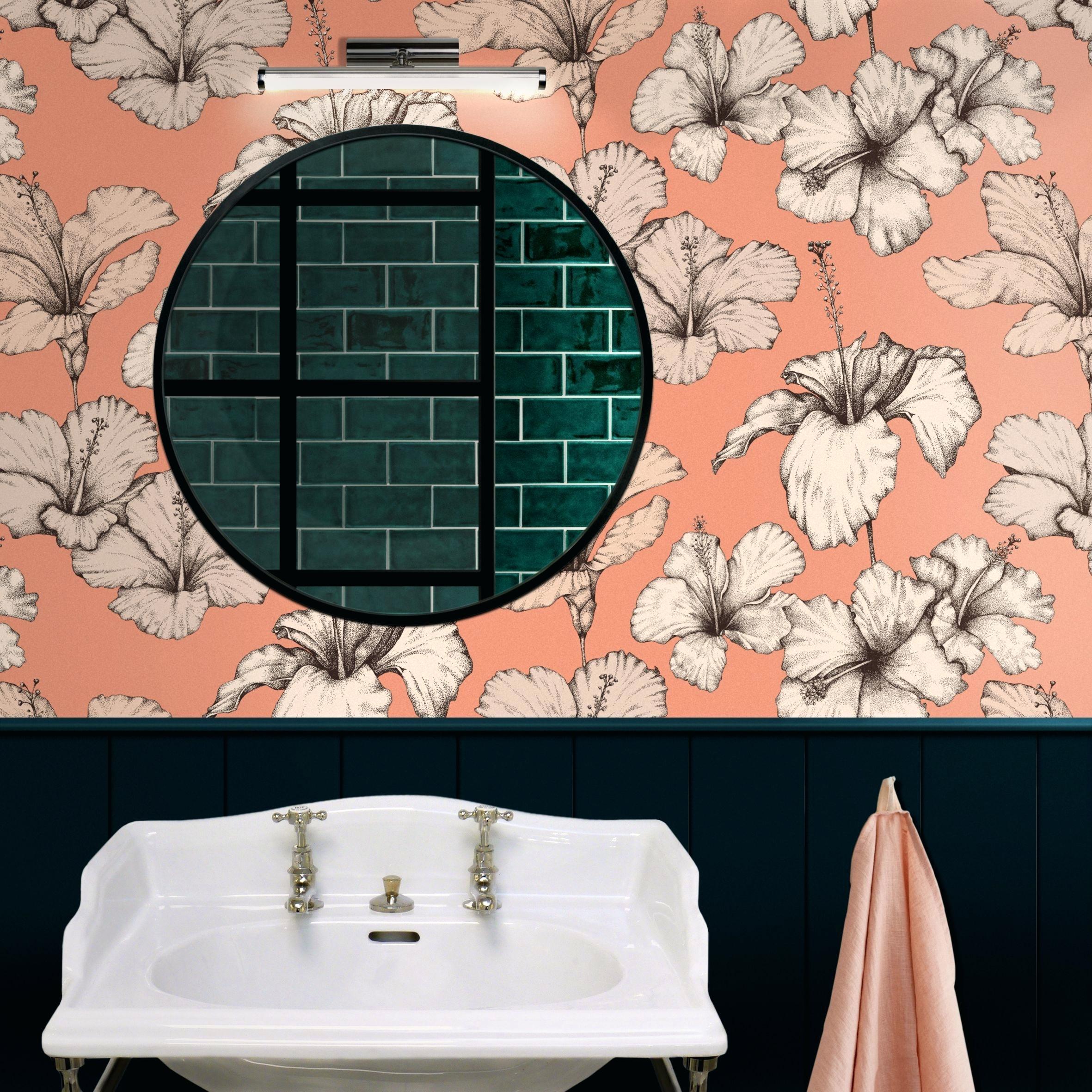 Country Bathroom Wallpaper Country Bathroom French - HD Wallpaper 