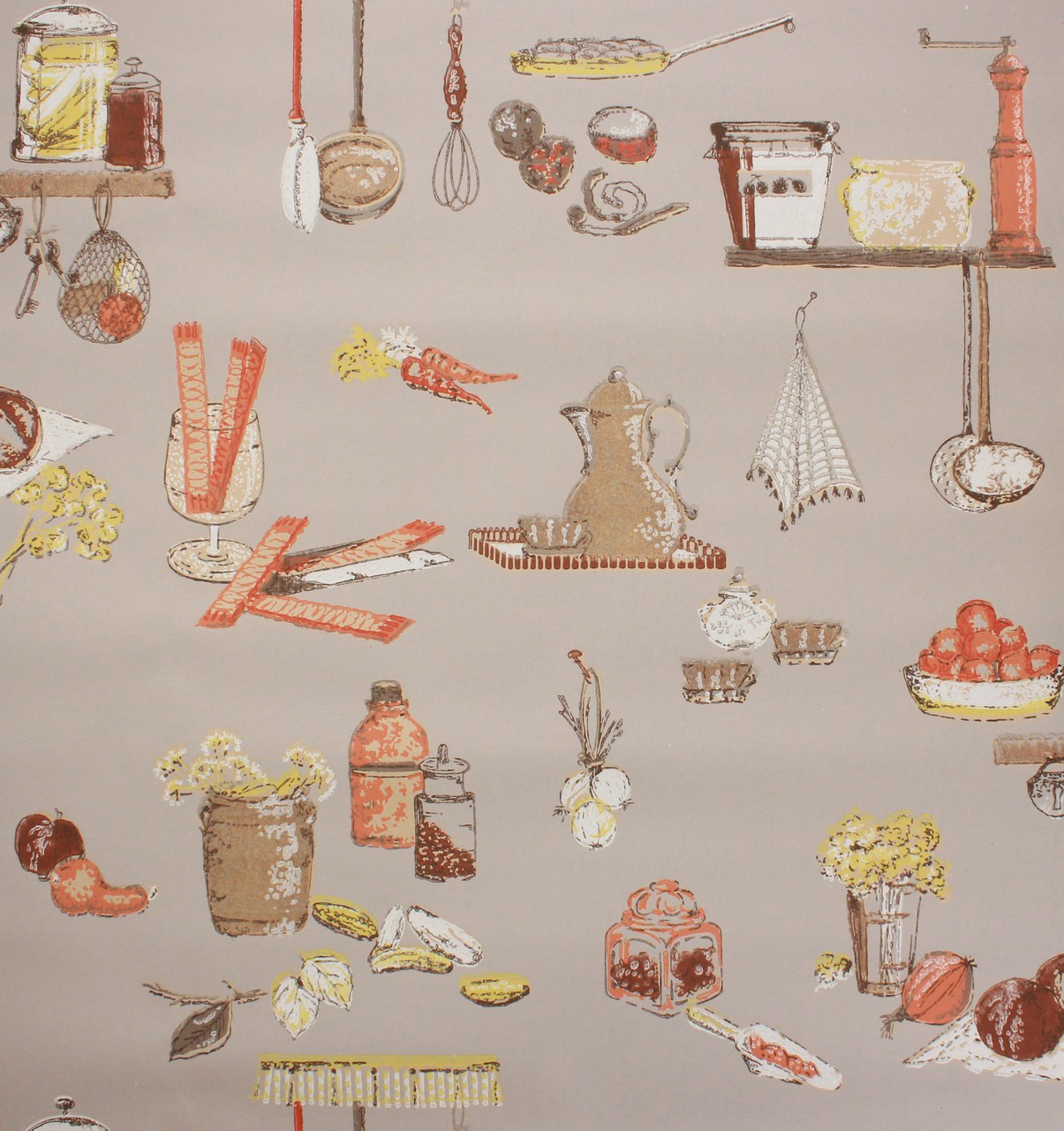 Retro Kitchen Wallpaper - Glass Bottle - HD Wallpaper 