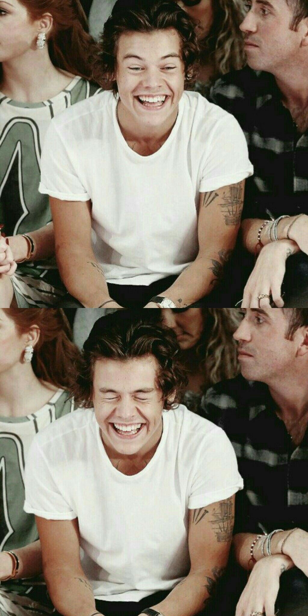 Harry Styles Being Happy - HD Wallpaper 