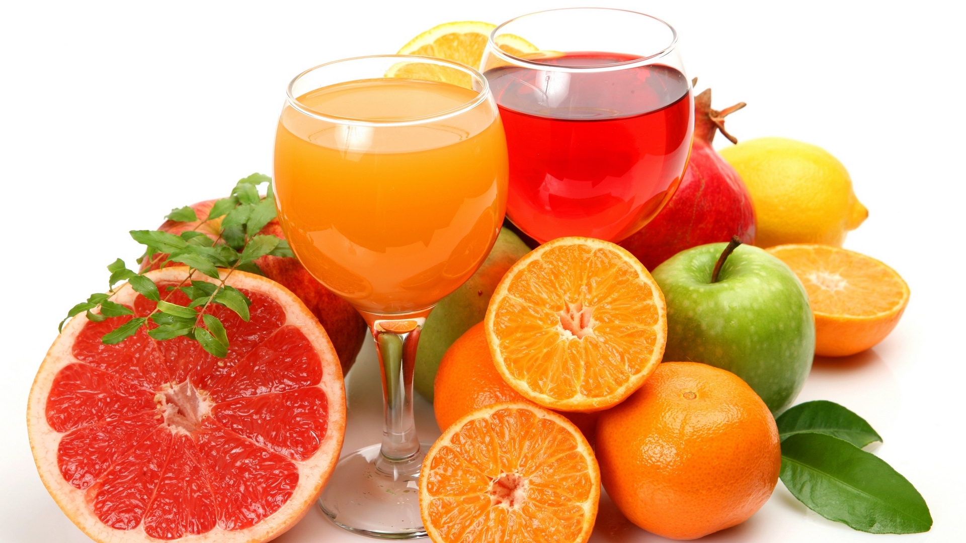 Juice Lemon Citrus Grapefruit Oranges Fruits - Fruit Juice - HD Wallpaper 