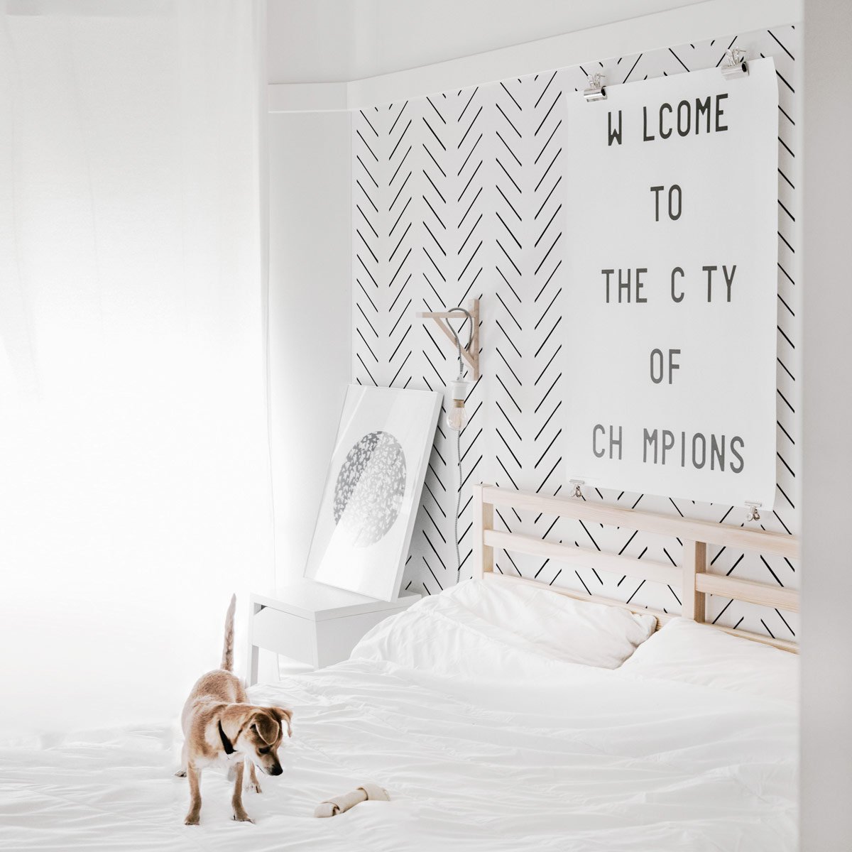 12 Scandinavian Wallpaper Designs To Create The Ultimate - Pray For Surf Poster - HD Wallpaper 