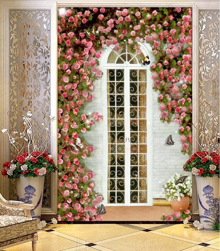 Rose Garden Entrance - HD Wallpaper 
