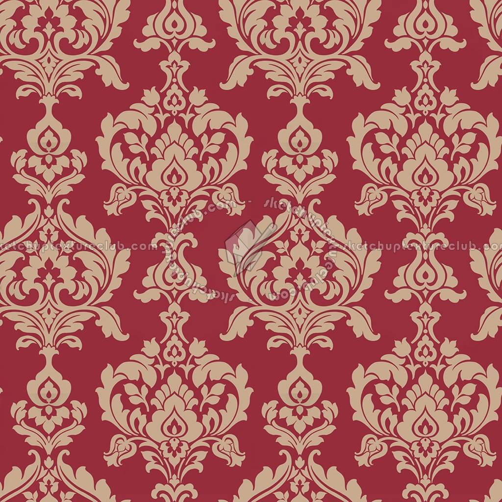 Textures - Seamless Red Wallpaper Texture - HD Wallpaper 