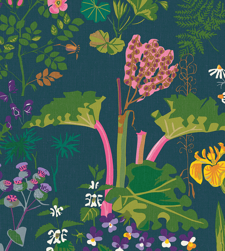 Boråstapeter Scandinavian Designers Ii Rabarber - HD Wallpaper 