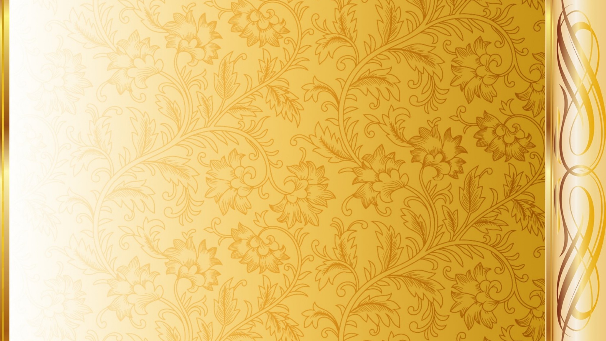 Gold Pattern Wide Wallpaper For Desktop Px Mb 
 Data-src - White Golden Background Hd - HD Wallpaper 