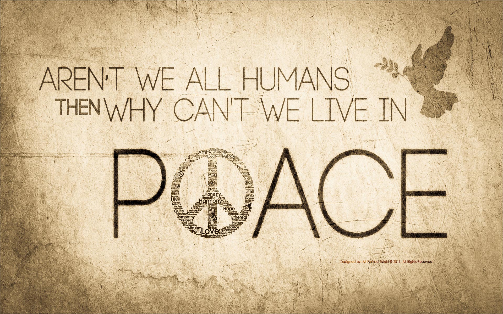 World Peace Wallpaper Love, Photography - HD Wallpaper 