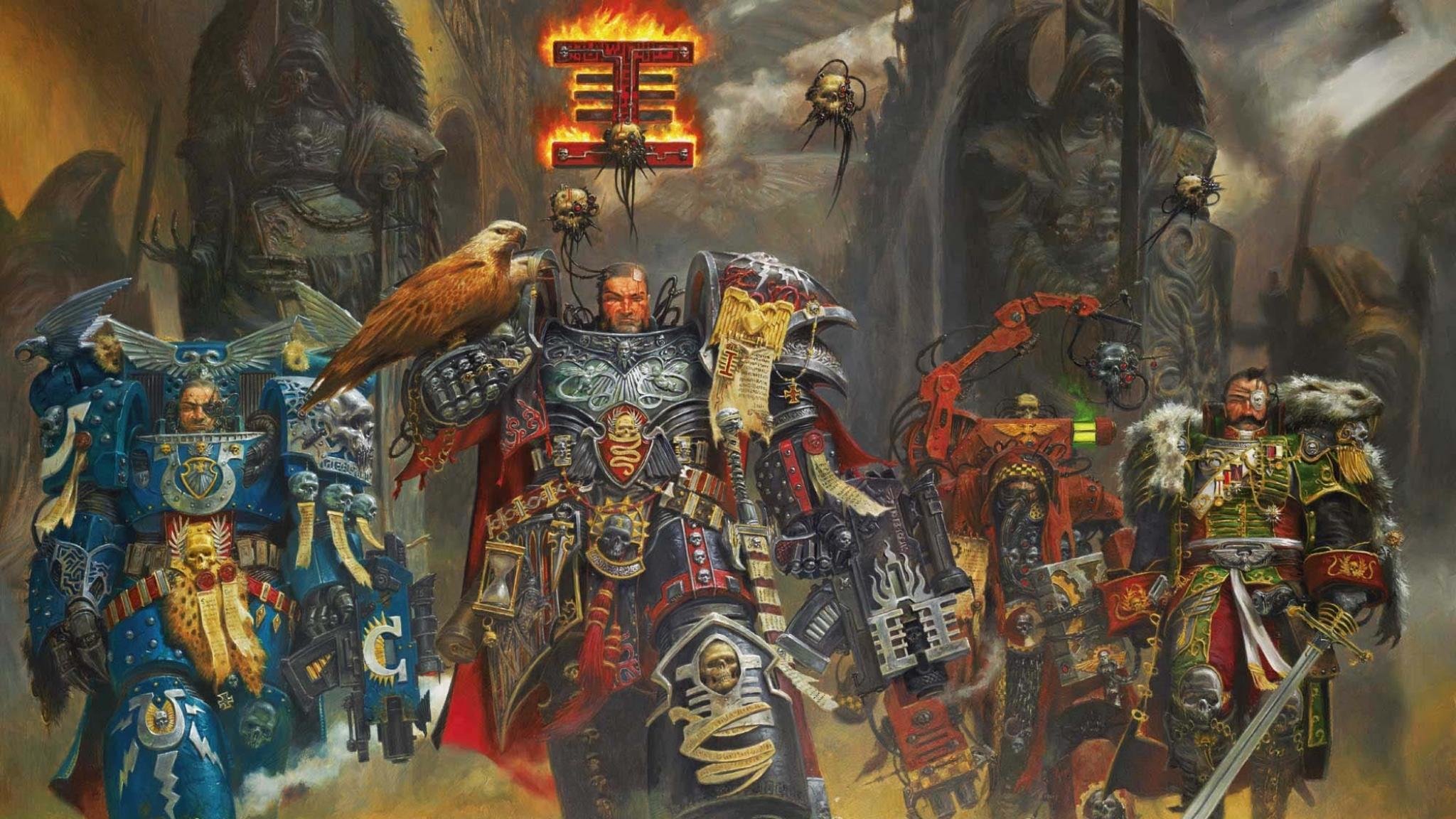 Download Hd Warhammer 40k Desktop Wallpaper Id - 40k Adrian Smith Art - HD Wallpaper 