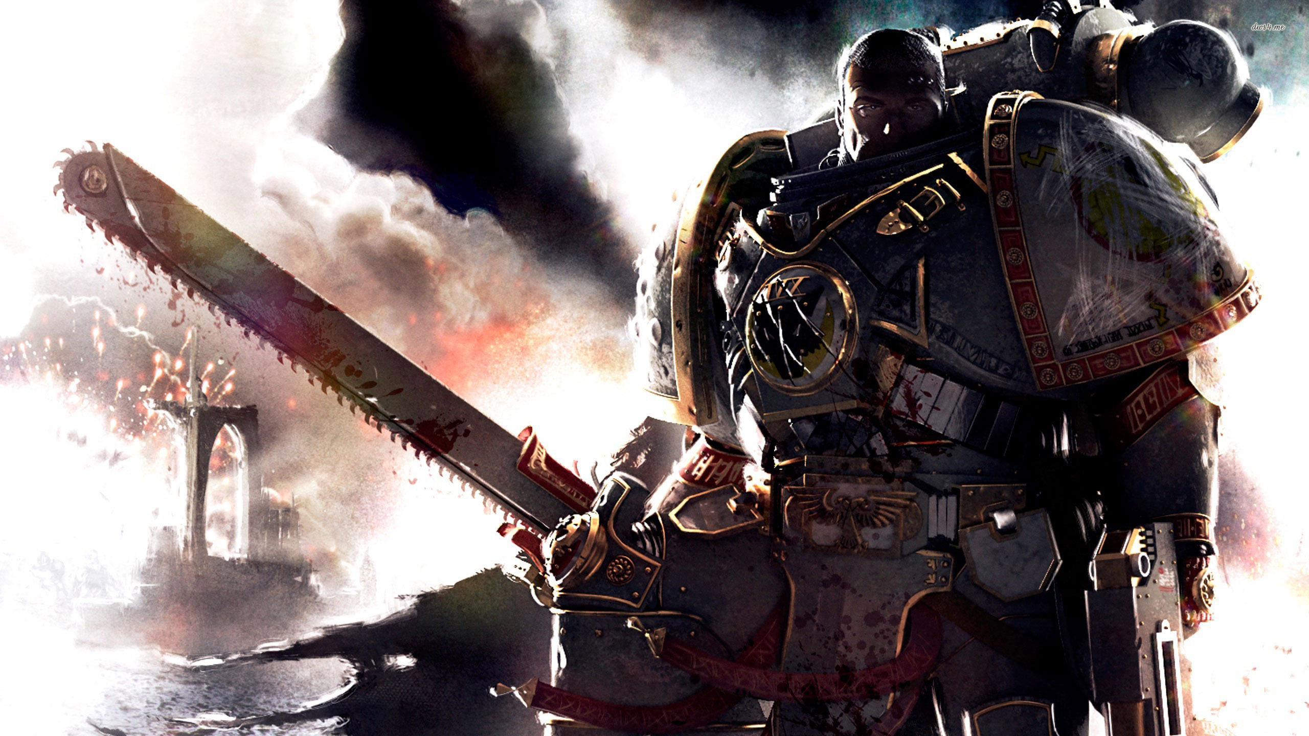 Warhammer 40 000 Space Marines Desktop Background - HD Wallpaper 