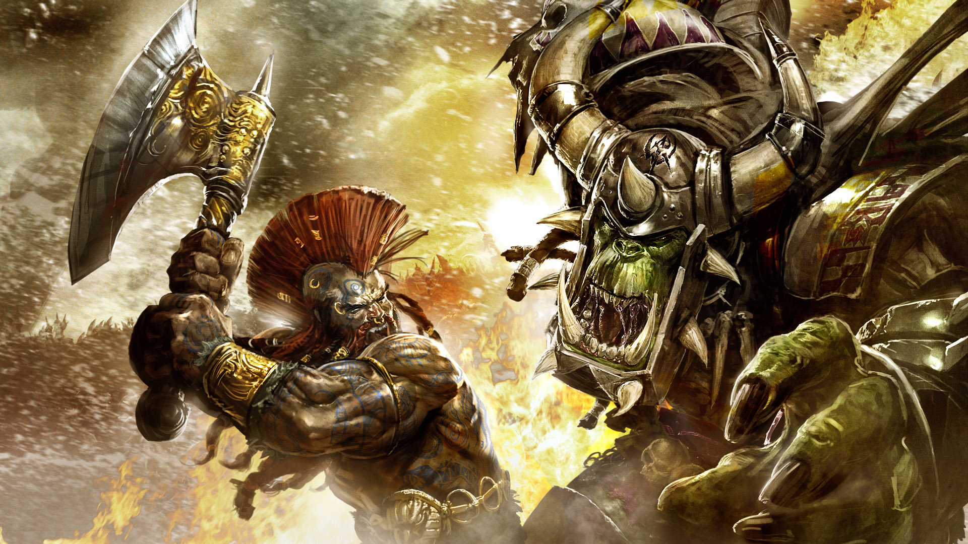 Download Full Hd Warhammer 40k Pc Wallpaper Id - Warhammer Age Of