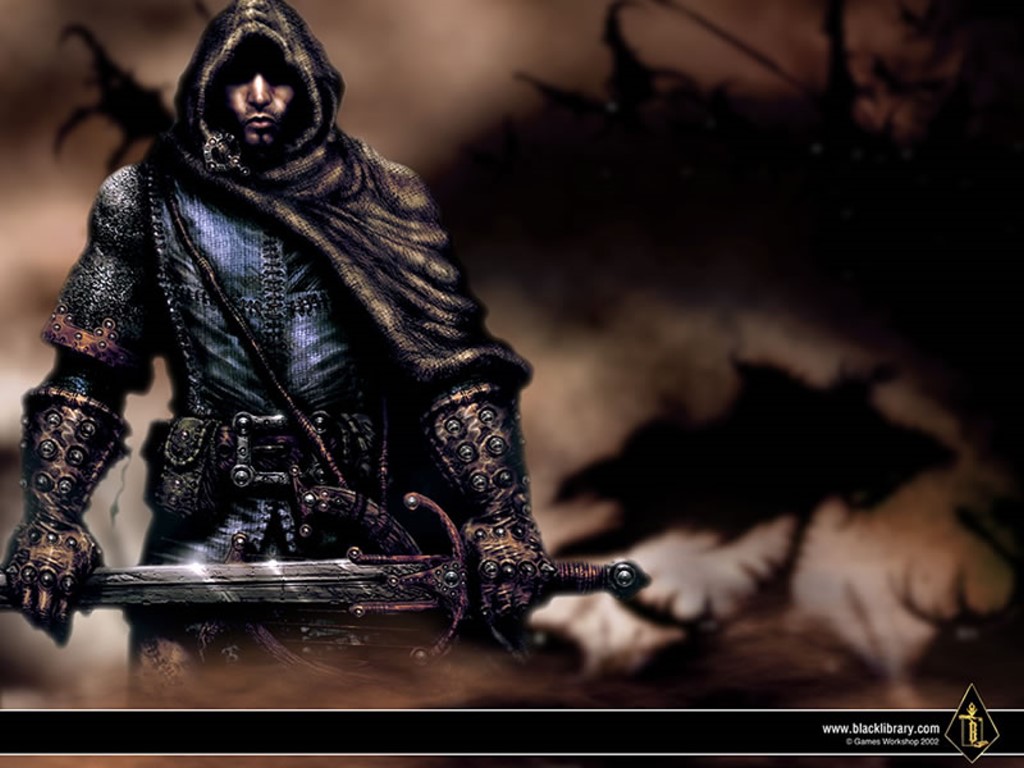 Fantasy Wallpaper - Warhammer - Storm Warriors - Warrior With Great Sword - HD Wallpaper 