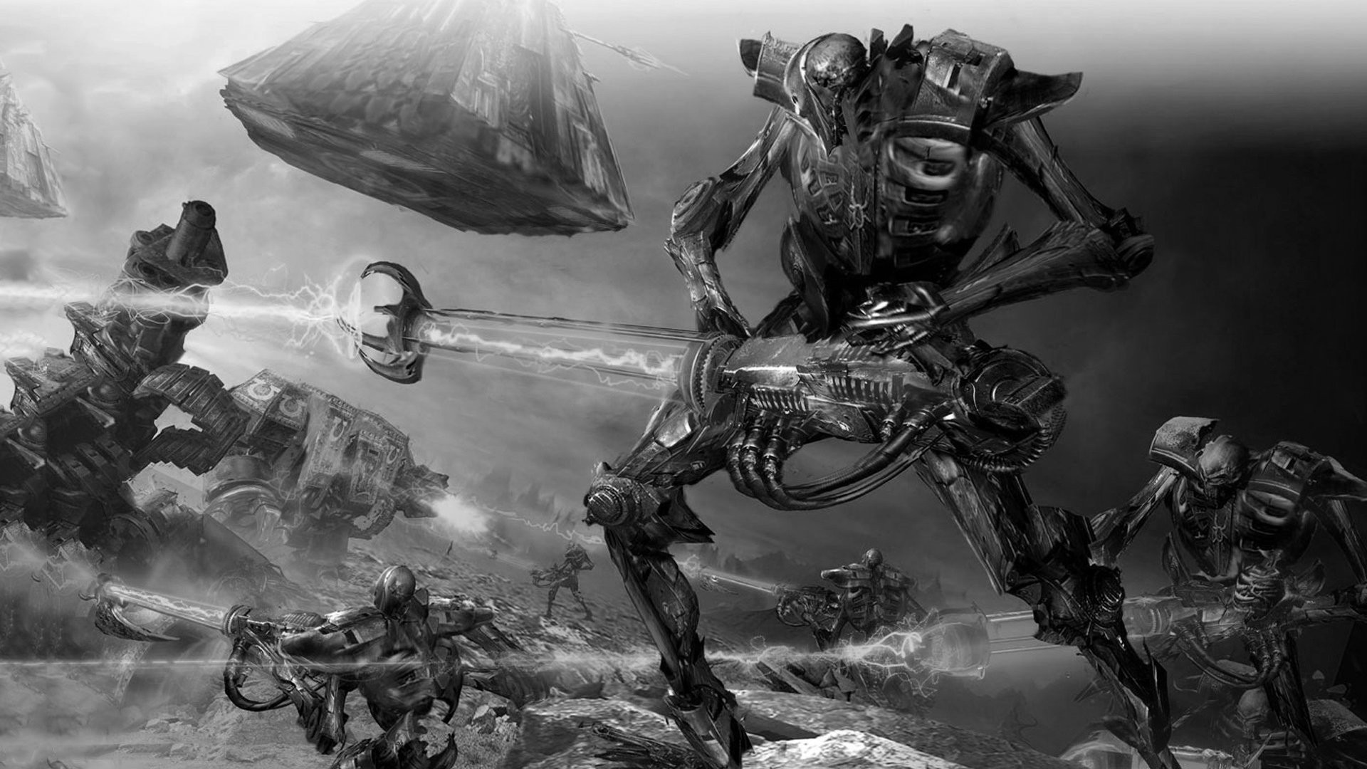 Sci Fi Horror Art - HD Wallpaper 
