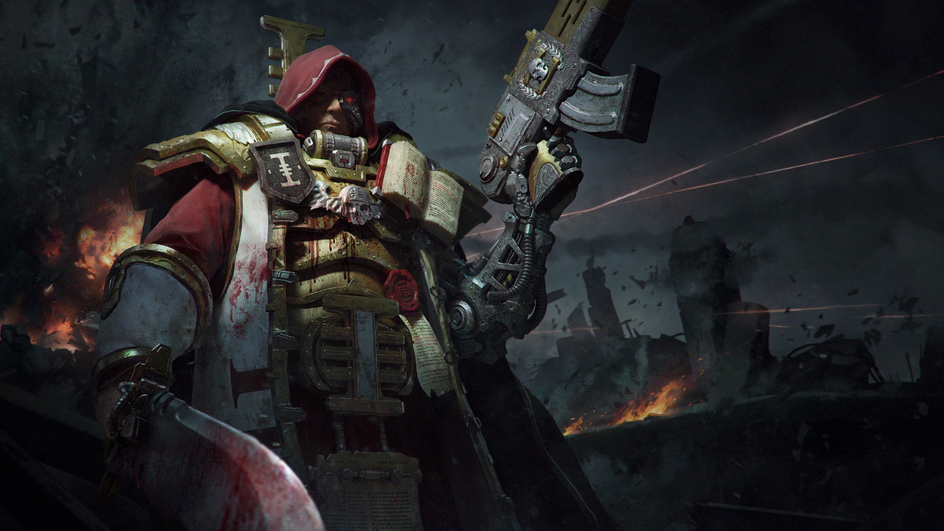 Warhammer 40k Inquisitor Artwork 1920x1080 Wallpaper teahub.io