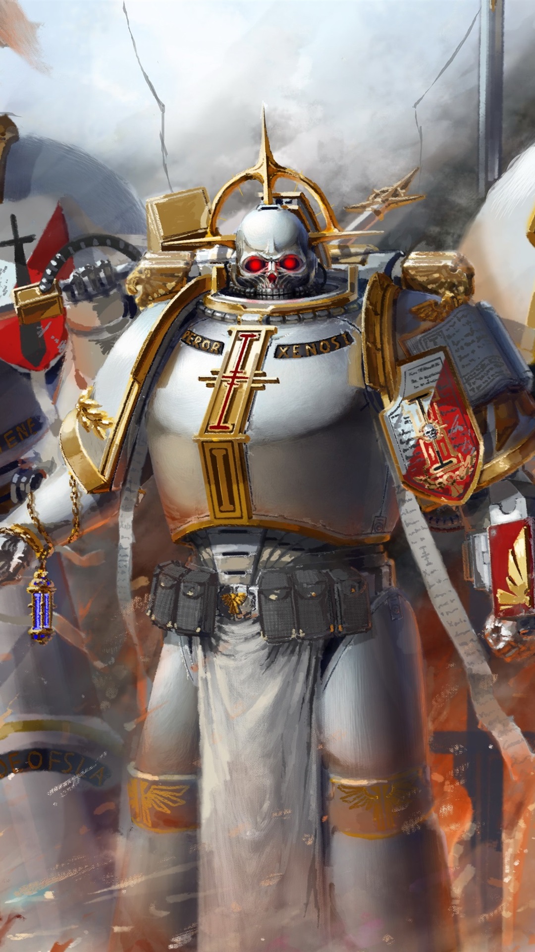 Iphone Wallpaper Warhammer 40k, Grey Knights, Art Picture Warhammer