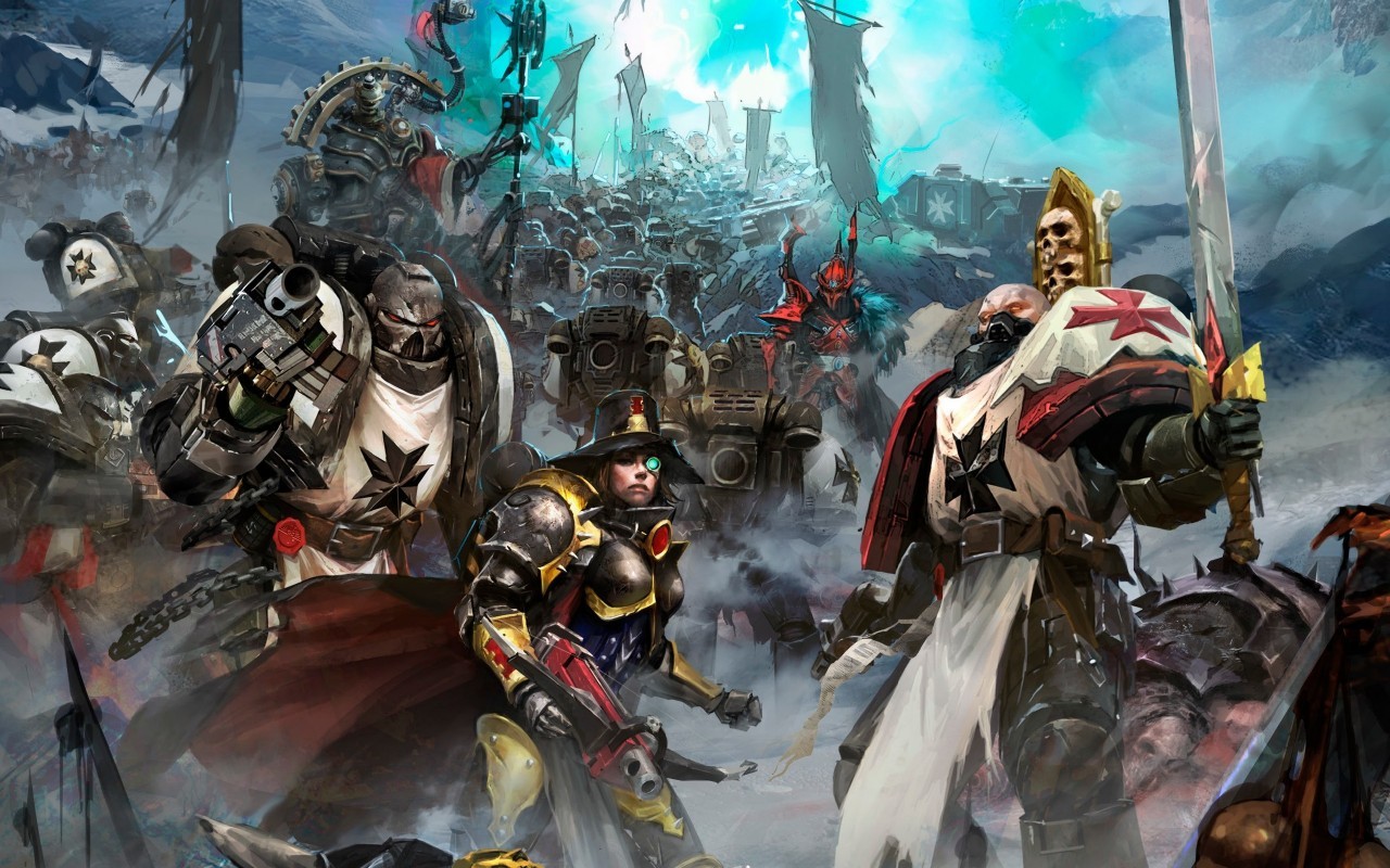 Black Templars, Warhammer 40k, Robots, Sword, Battle, - HD Wallpaper 