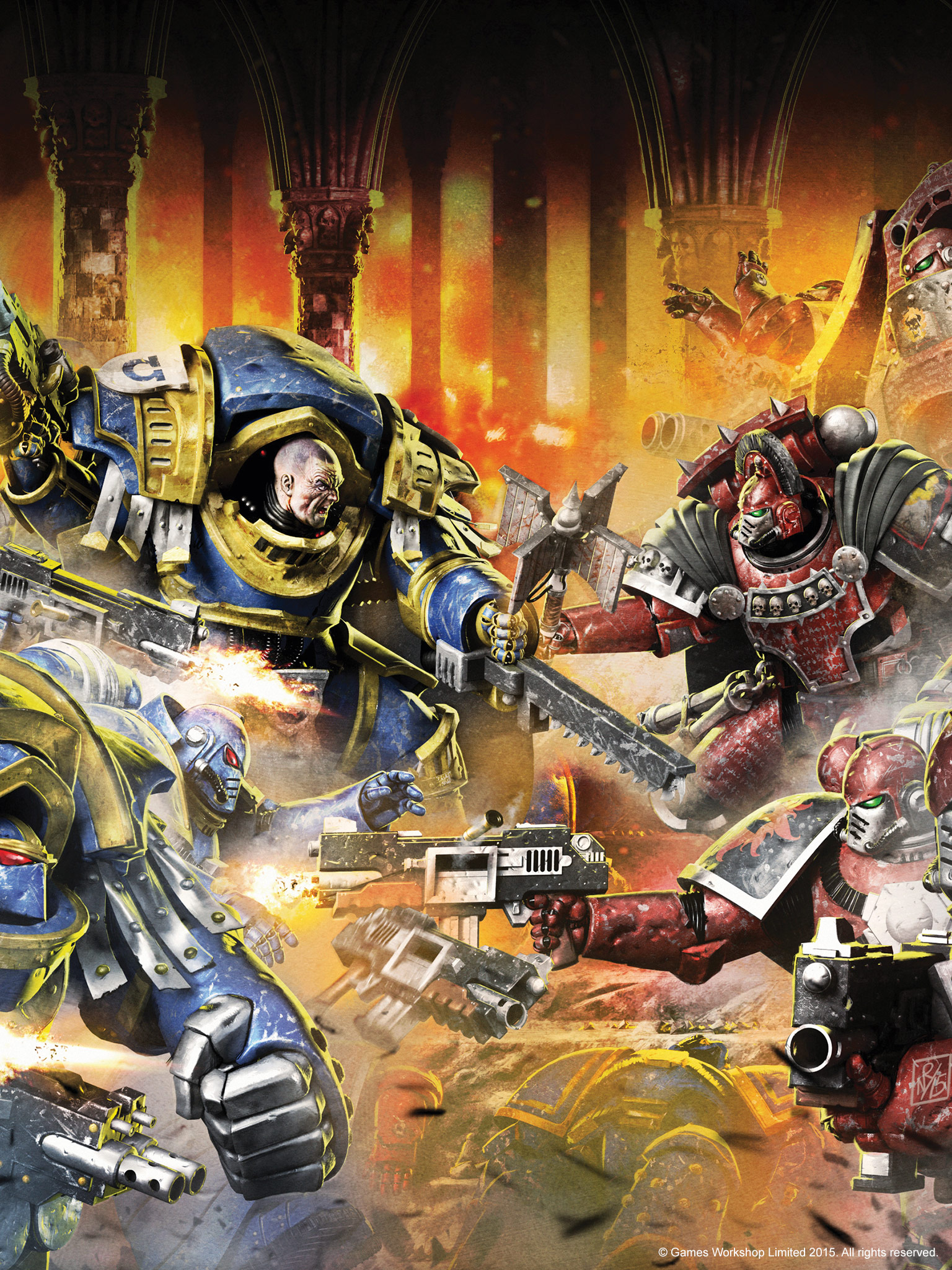 Ultramarines Wallpaper - HD Wallpaper 