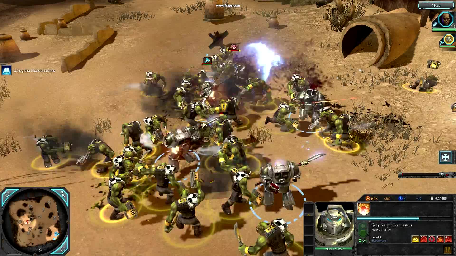 View Media - Dawn Of War Mod Grey Knight Terminator - HD Wallpaper 