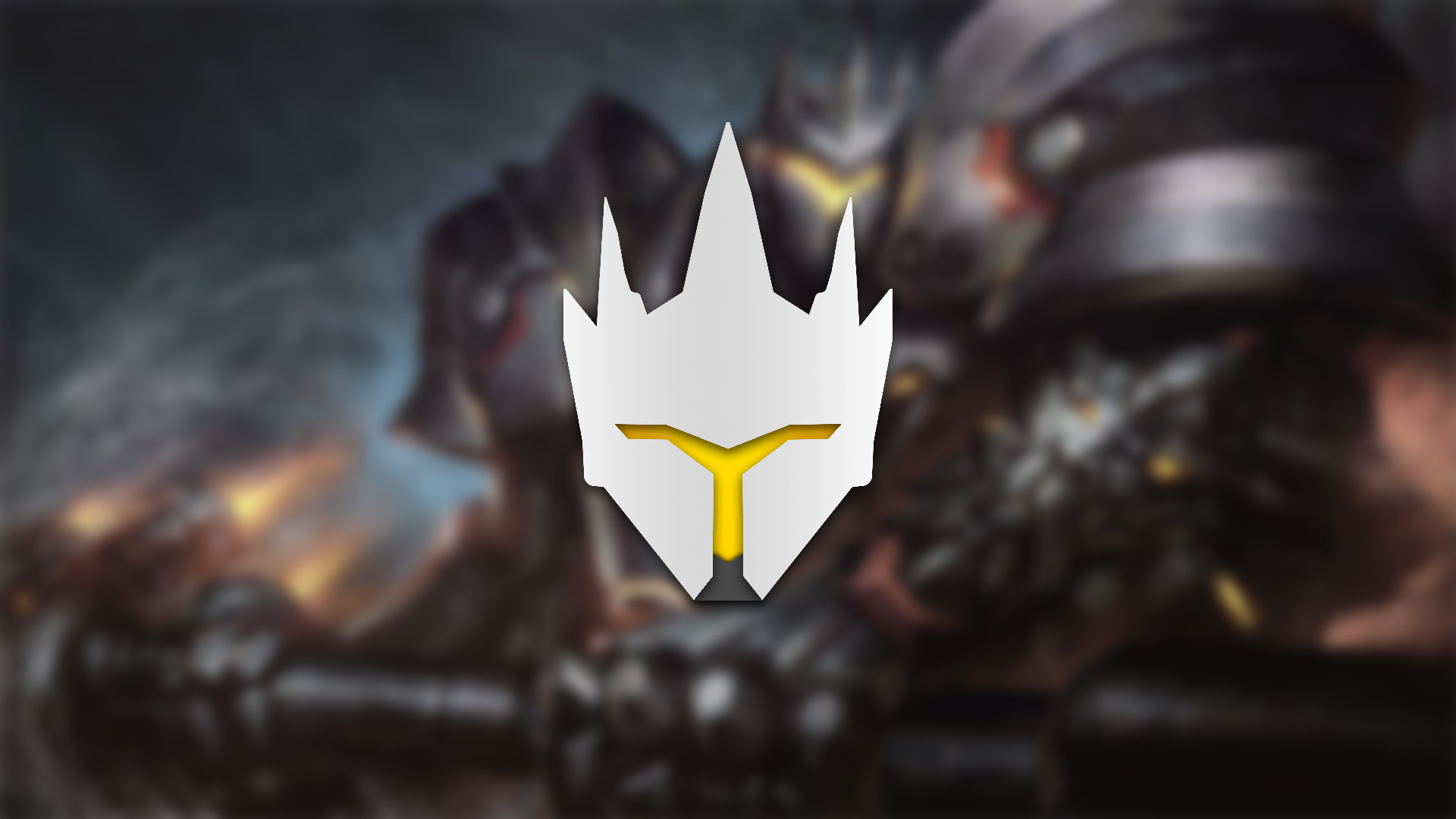 Overwatch Reinhardt Wallpaper Logo For Ipads - HD Wallpaper 