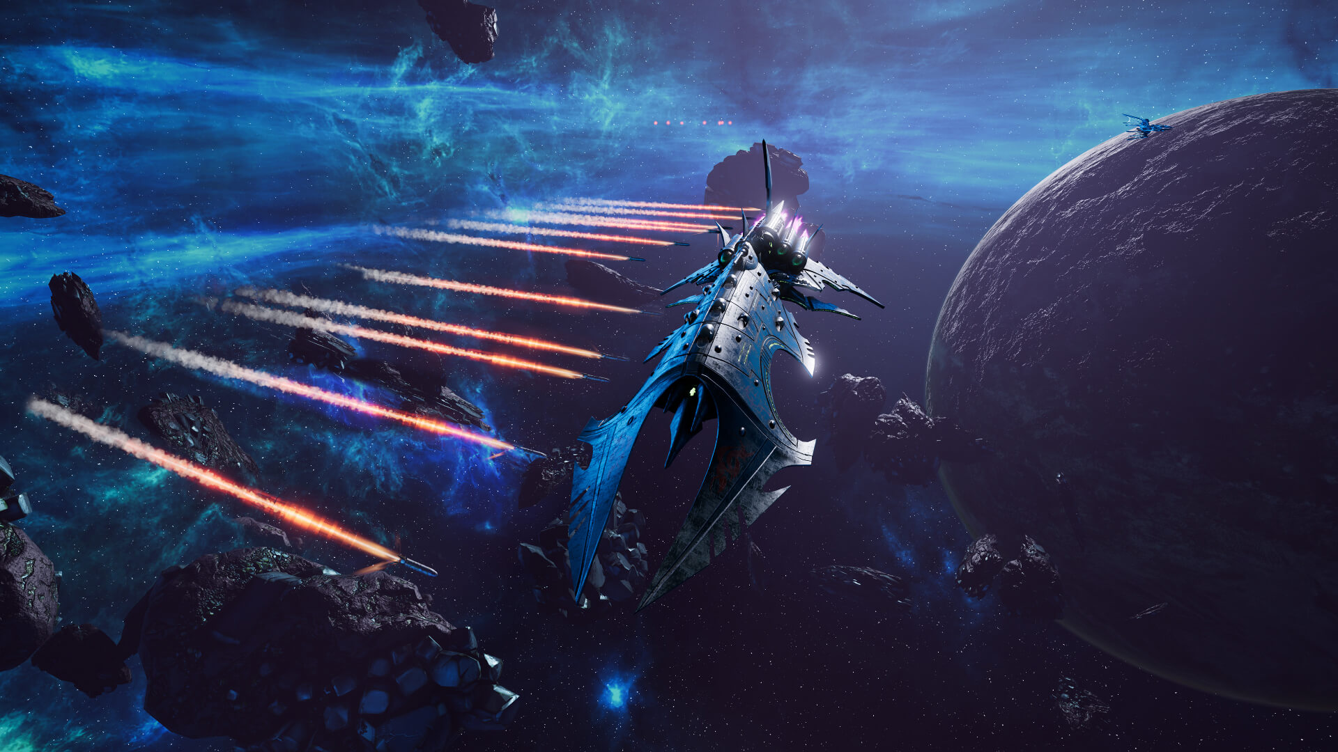 First Strikes - Battlefleet Gothic Armada 2 Eldar Ships - HD Wallpaper 