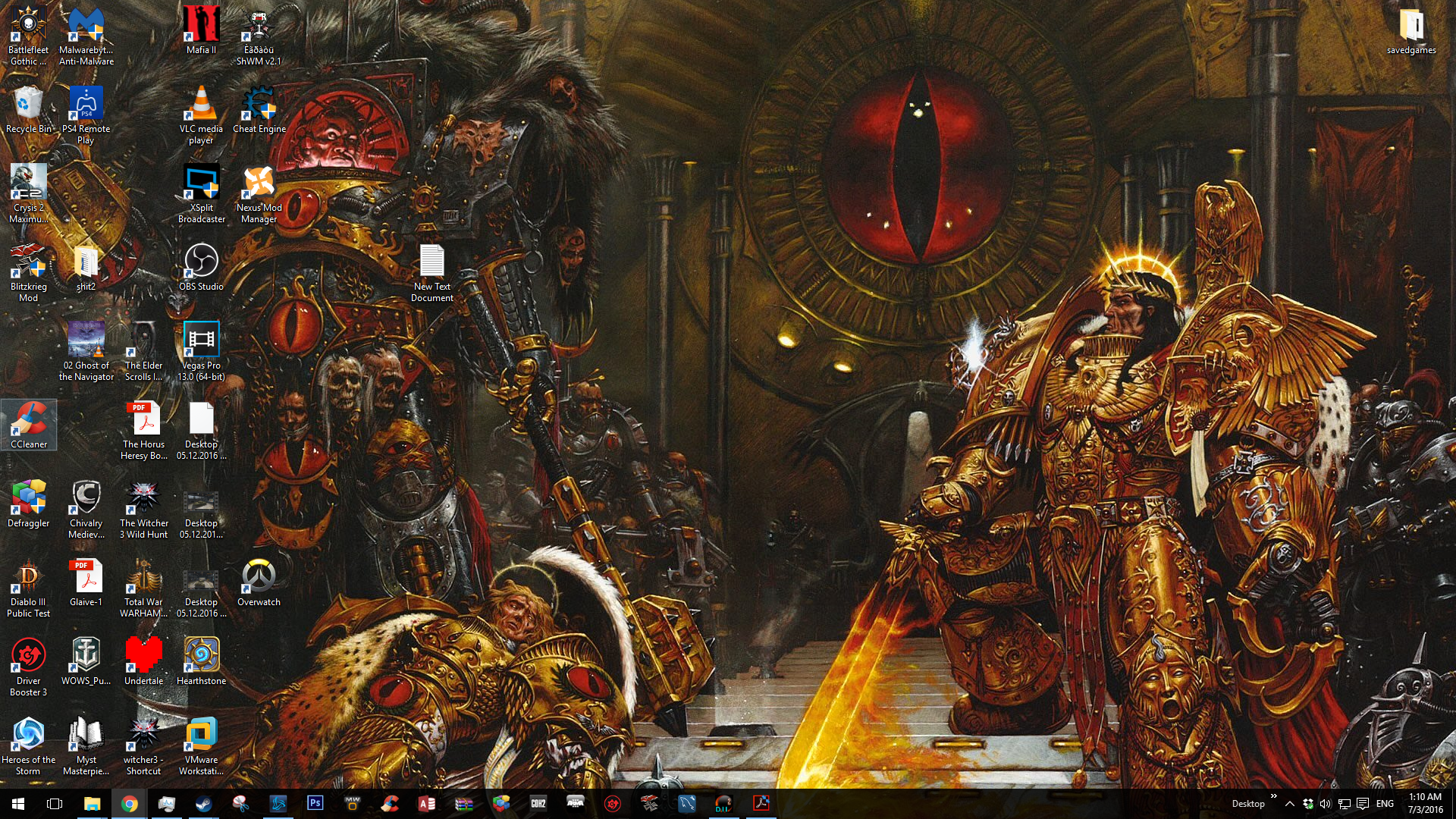 Dawn Of War Space Hulk - Warhammer 40k Wallpaper Horus - HD Wallpaper 