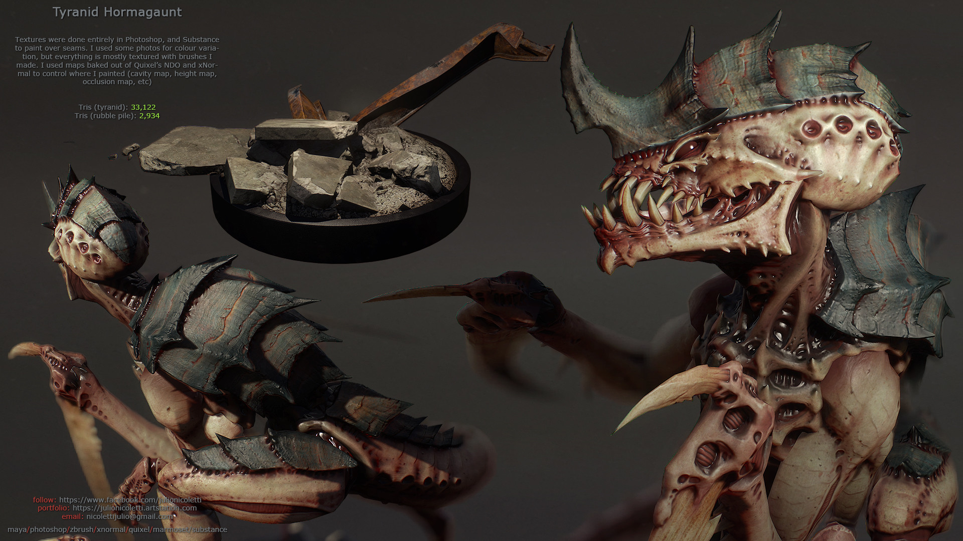 Tyranid Hormagaunt - HD Wallpaper 