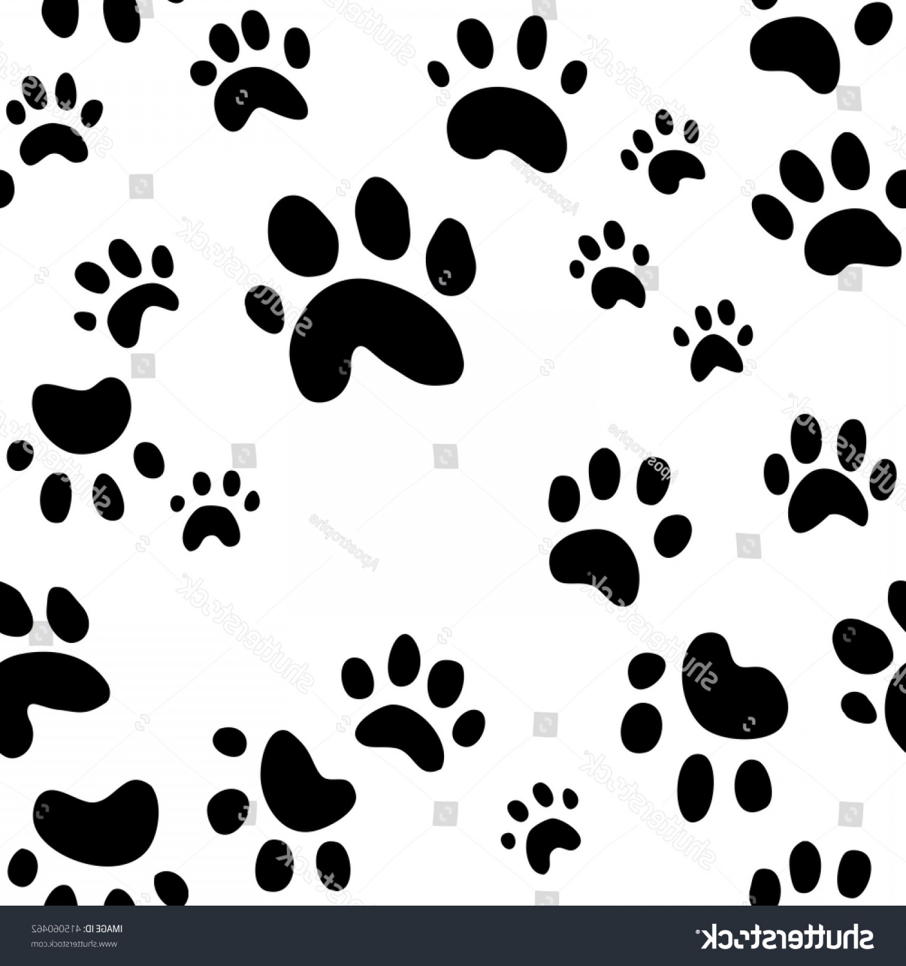 Mean Dog Paw Vector - Paw - HD Wallpaper 