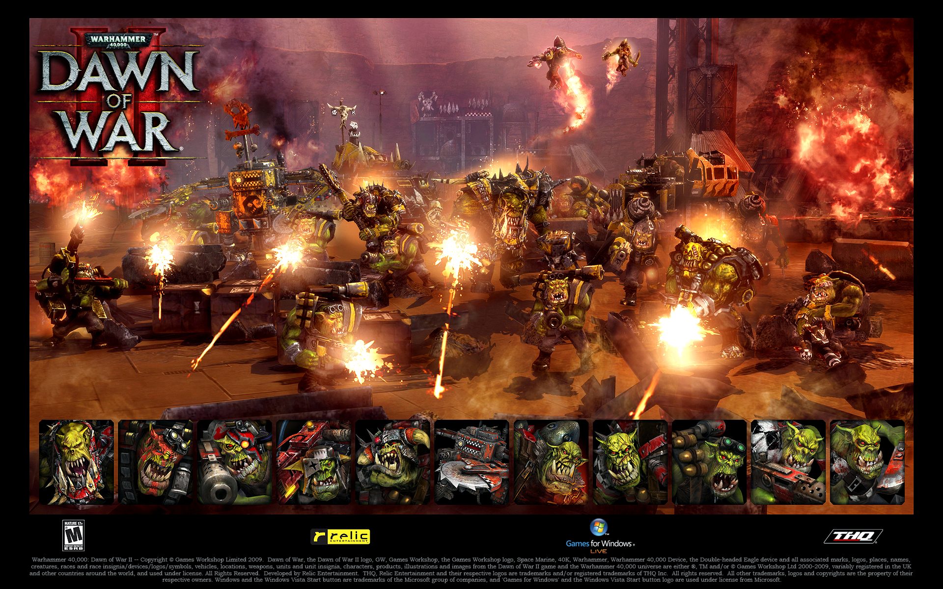 Orks Dawn Of War 2 - HD Wallpaper 