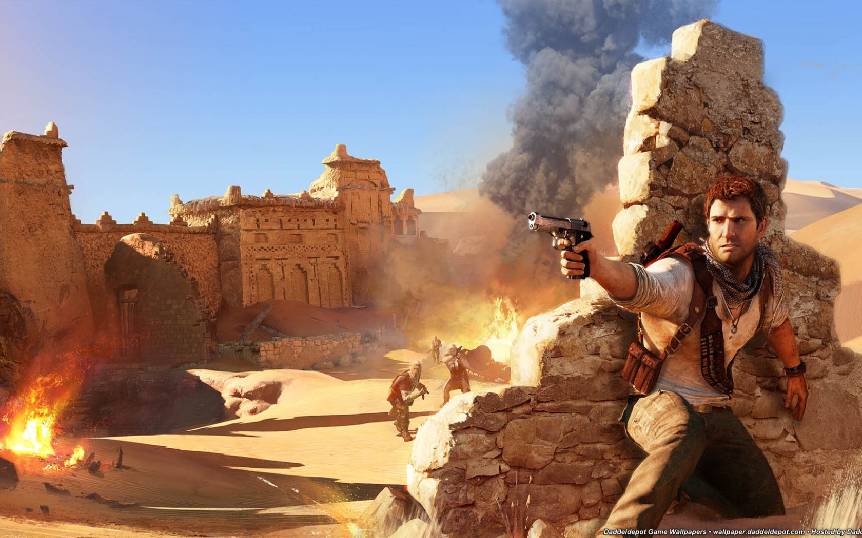 Uncharted 3 Desktop Pc And Mac Wallpaper - Uncharted 3 Wallpaper Hd - HD Wallpaper 