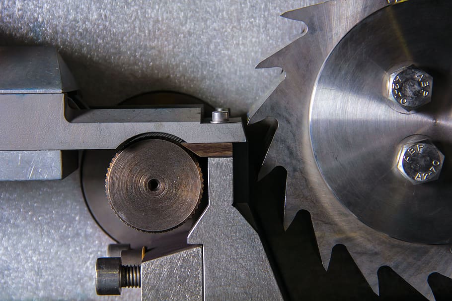 Stainless Steel Saw Blade, Industrial, Gears, Technology, - HD Wallpaper 