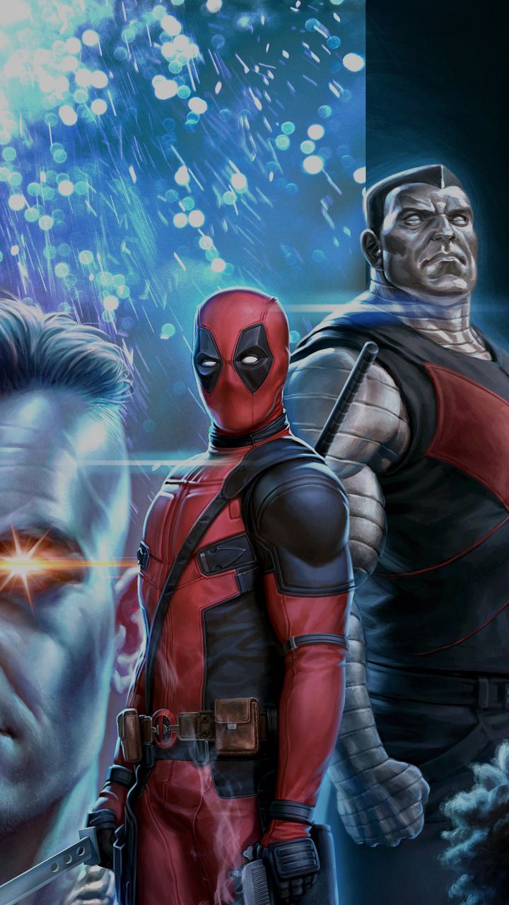 Wallpaper, Movie, Marvelous, Deadpool, Colossus, Cable, - HD Wallpaper 