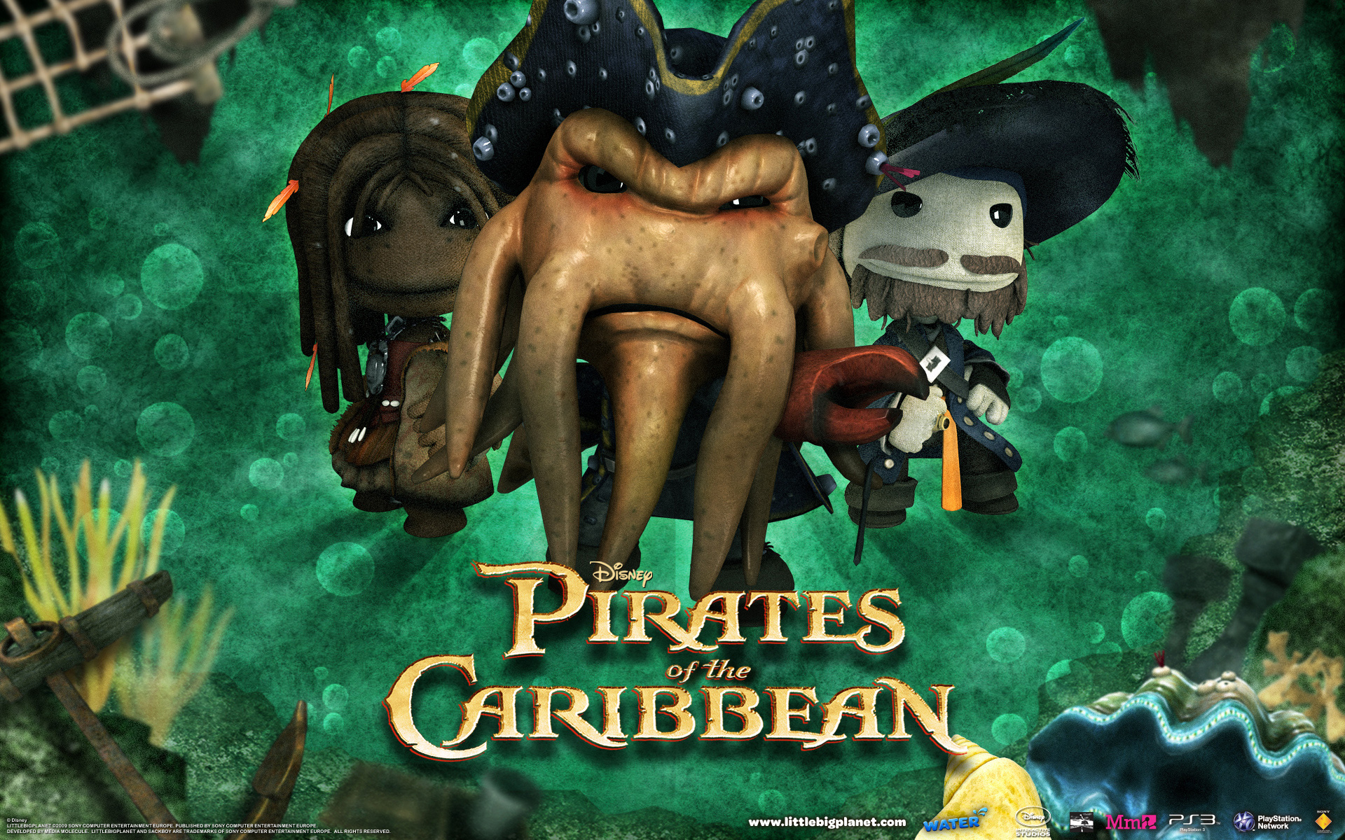Free Little Big Planet Wallpaper In - Disney World, Pirates Of The Caribbean - HD Wallpaper 