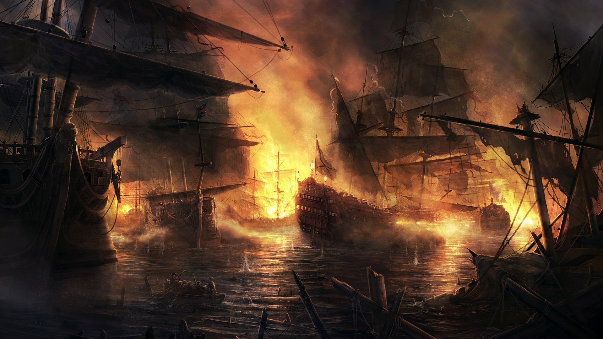 Empire Total War Background - HD Wallpaper 