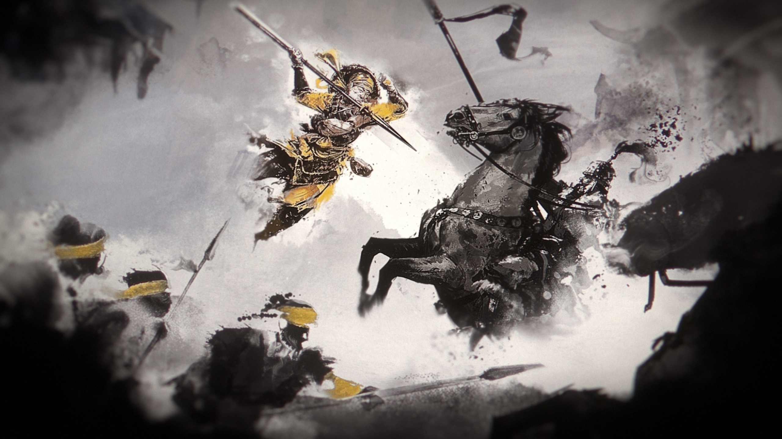 Total War Three Kingdoms Artwork - HD Wallpaper 