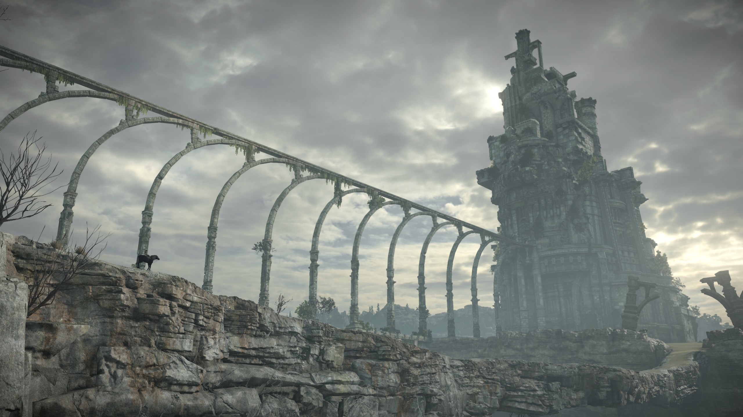 Shadow Of The Colossus Castle - HD Wallpaper 