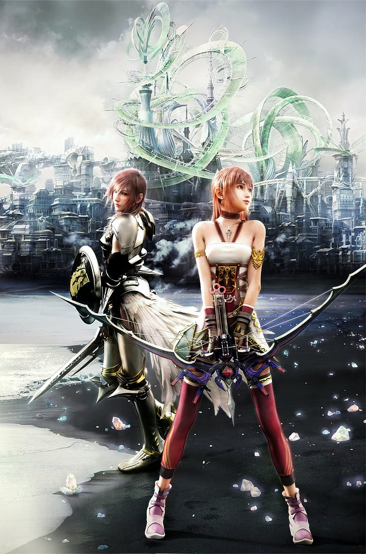 Video Games, Sword, Claire Farron, Final Fantasy Xiii, - Final Fantasy Xiii 2 Art - HD Wallpaper 