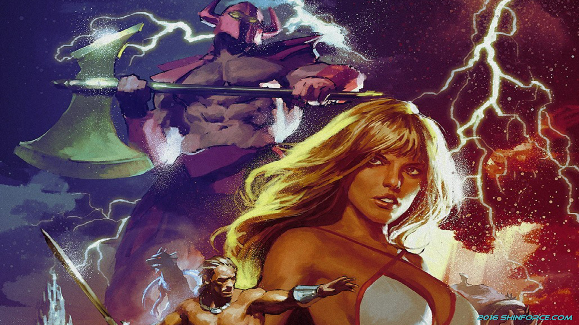 Golden Axe - HD Wallpaper 