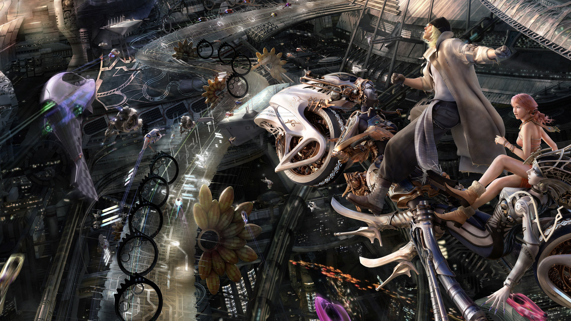 Final Fantasy Xiii Wallpaper In - Final Fantasy 13 Art - HD Wallpaper 