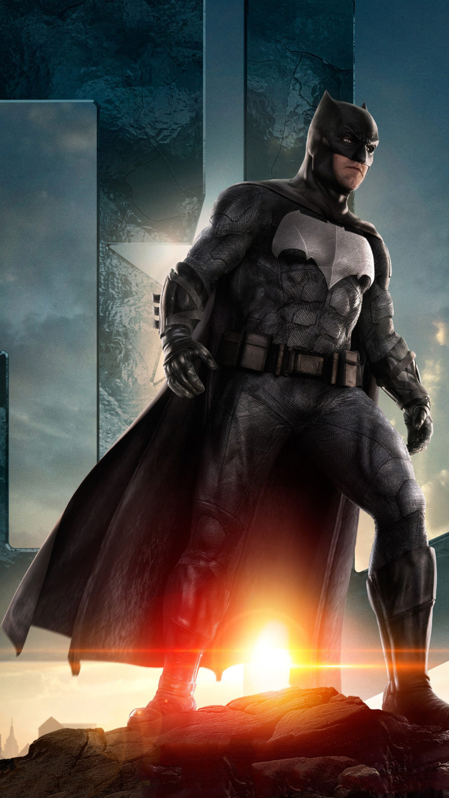 Batman Iphone Wallpapers - Batman Movie Justice League - HD Wallpaper 