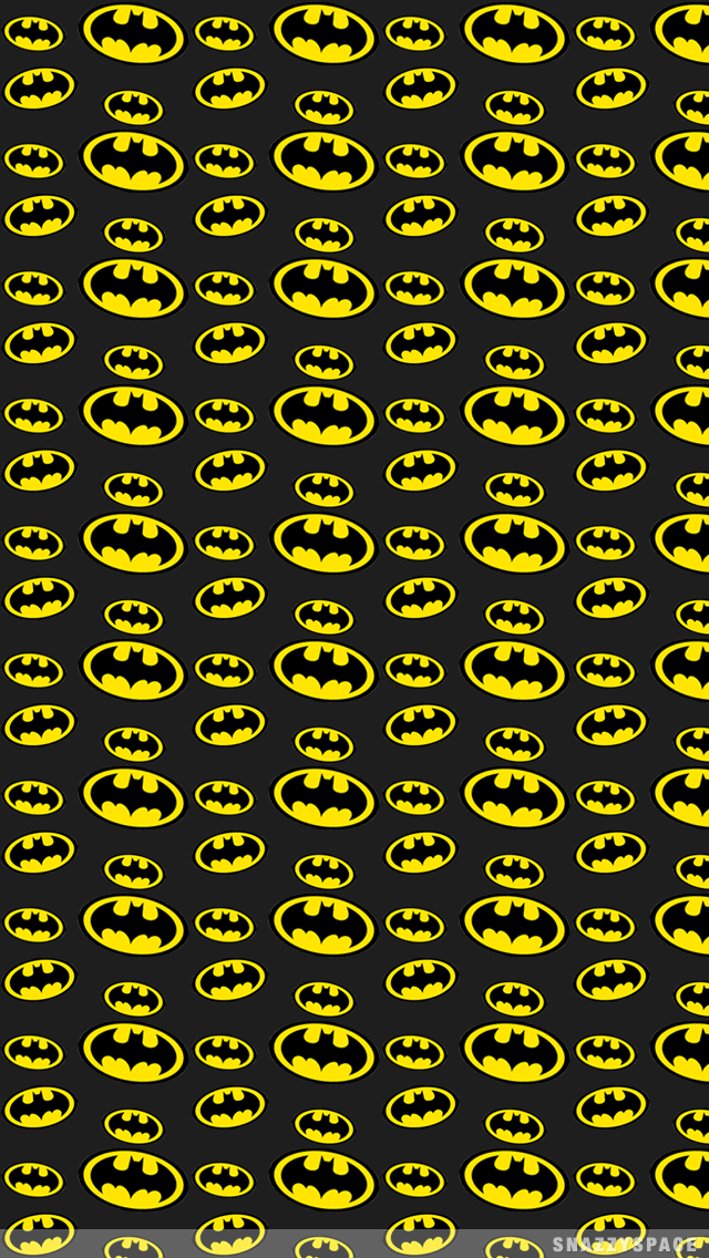 Batman Pattern Wallpaper Iphone - HD Wallpaper 