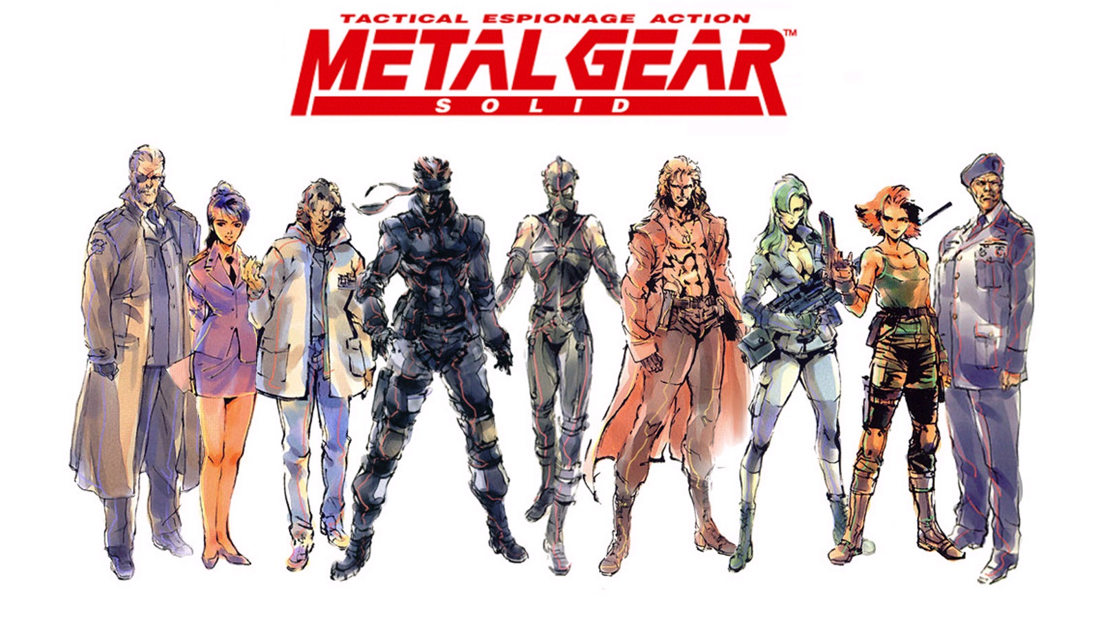 Metal Gear Solid Iphone Wallpaper - Metal Gear Solid Ps1 Art - HD Wallpaper 