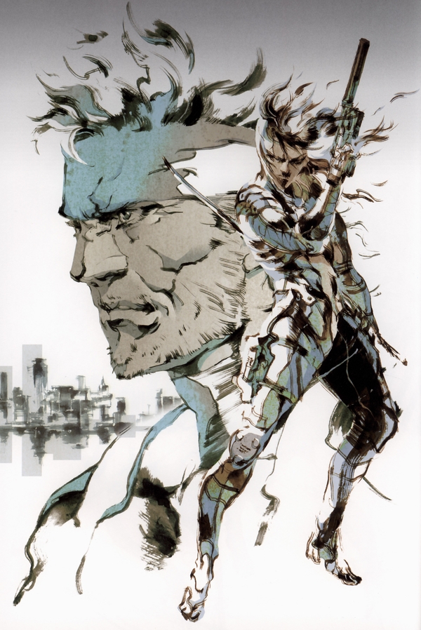 Metal Gear Solid Iphone Wallpaper - Yoji Shinkawa Metal Gear - HD Wallpaper 