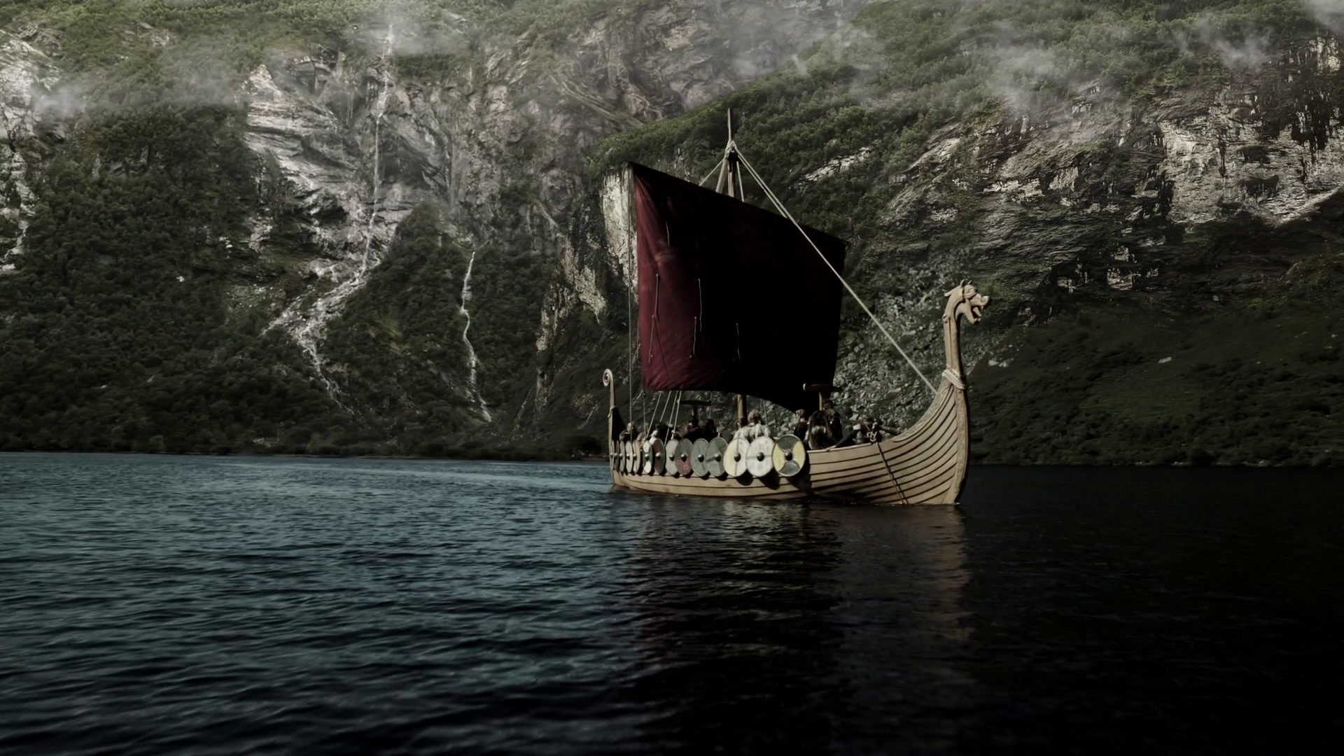 Vikings Wallpapers 1080p - Viking Ship Wallpaper Hd - HD Wallpaper 