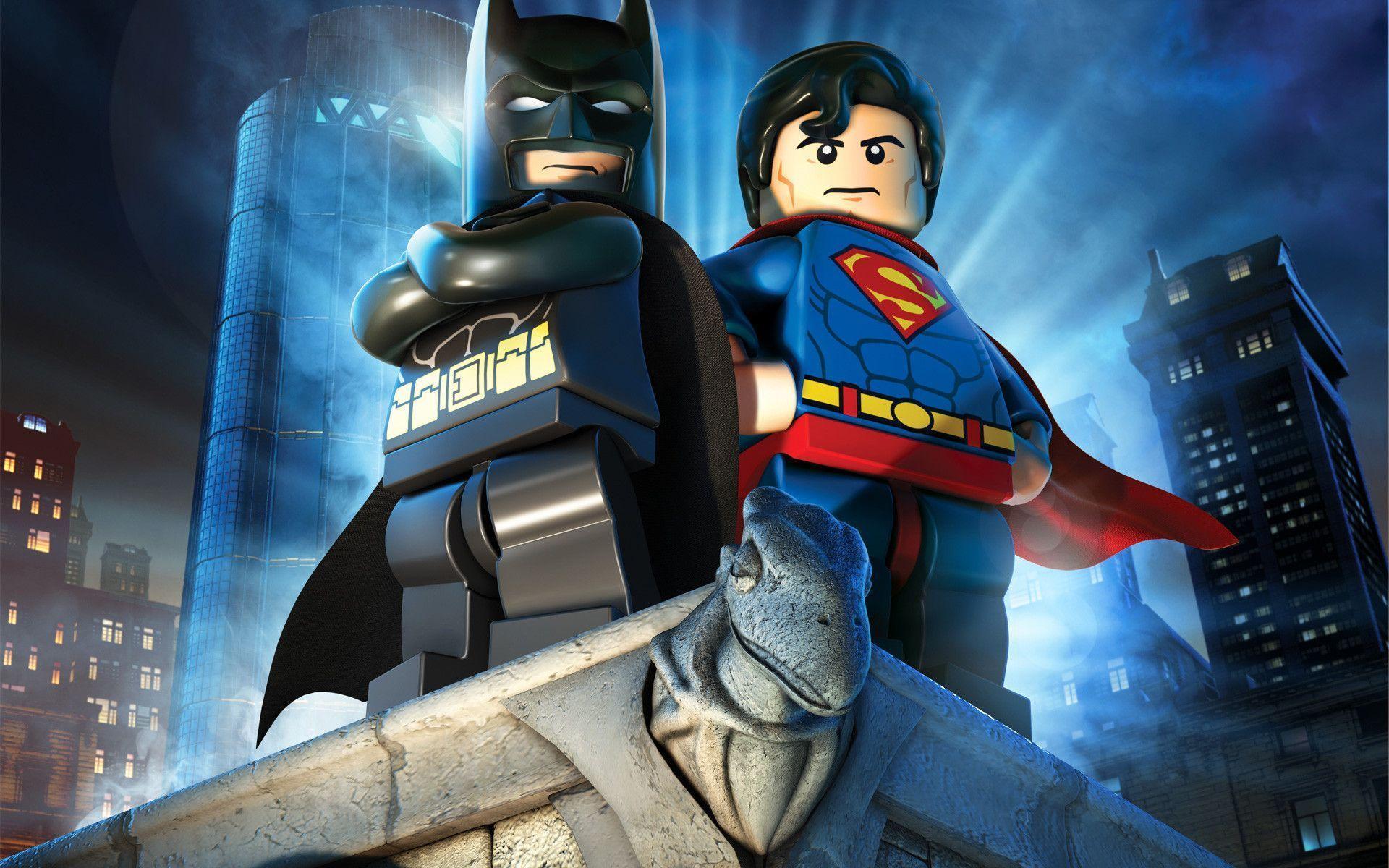 Batman Y Superman Lego - HD Wallpaper 