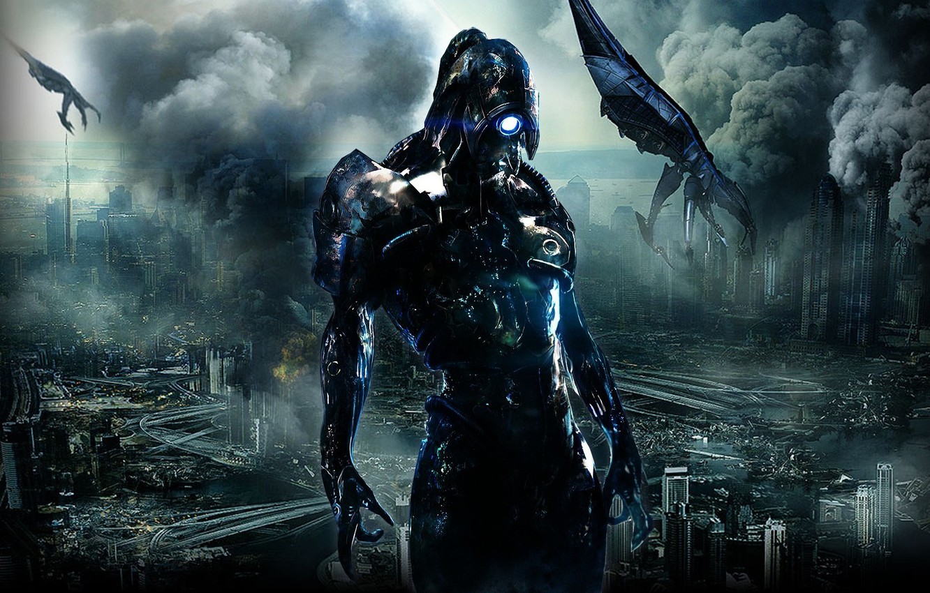 Photo Wallpaper Mass Effect, Legion, Growth - Mass Effect Legion Poster - HD Wallpaper 