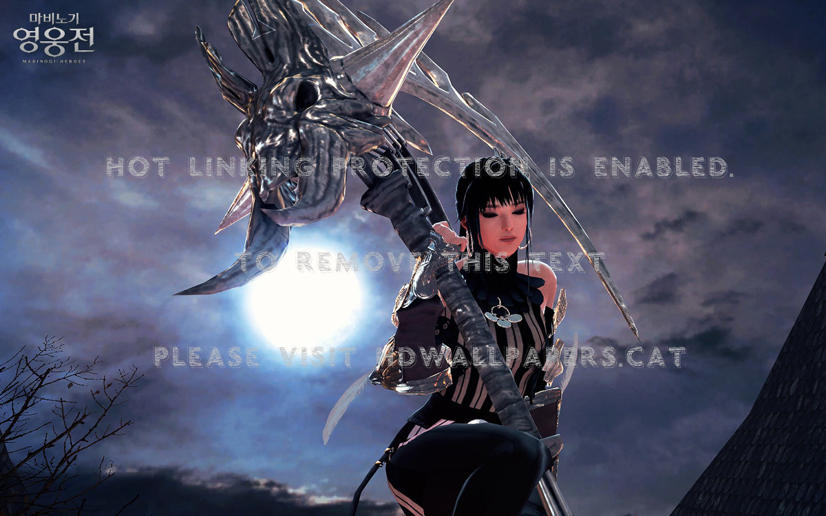 Vindictus Scythe Nexon Moon Evie Games - Vindictus - HD Wallpaper 