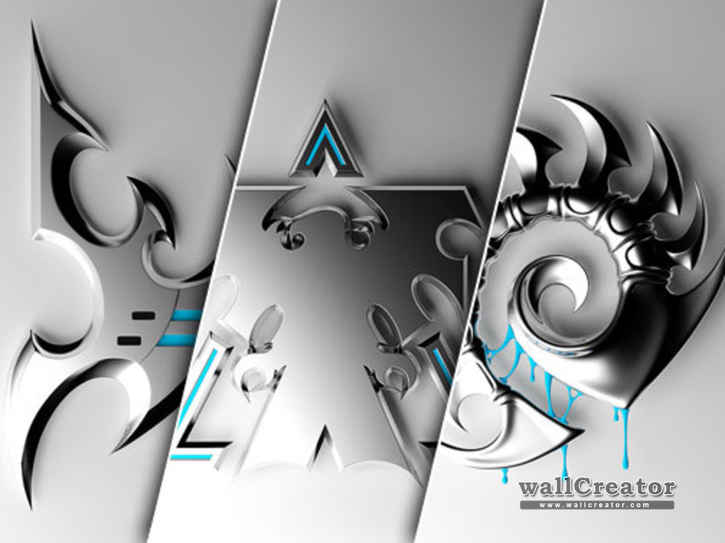 Sc2 Race Logos - Starcraft 2 Phone Wallpaper Zerg - HD Wallpaper 