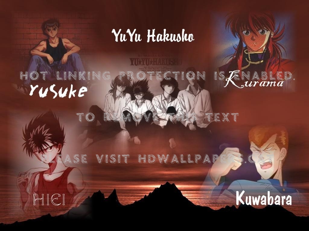 Ghostfighter Anime - Yu Yu Hakusho - HD Wallpaper 