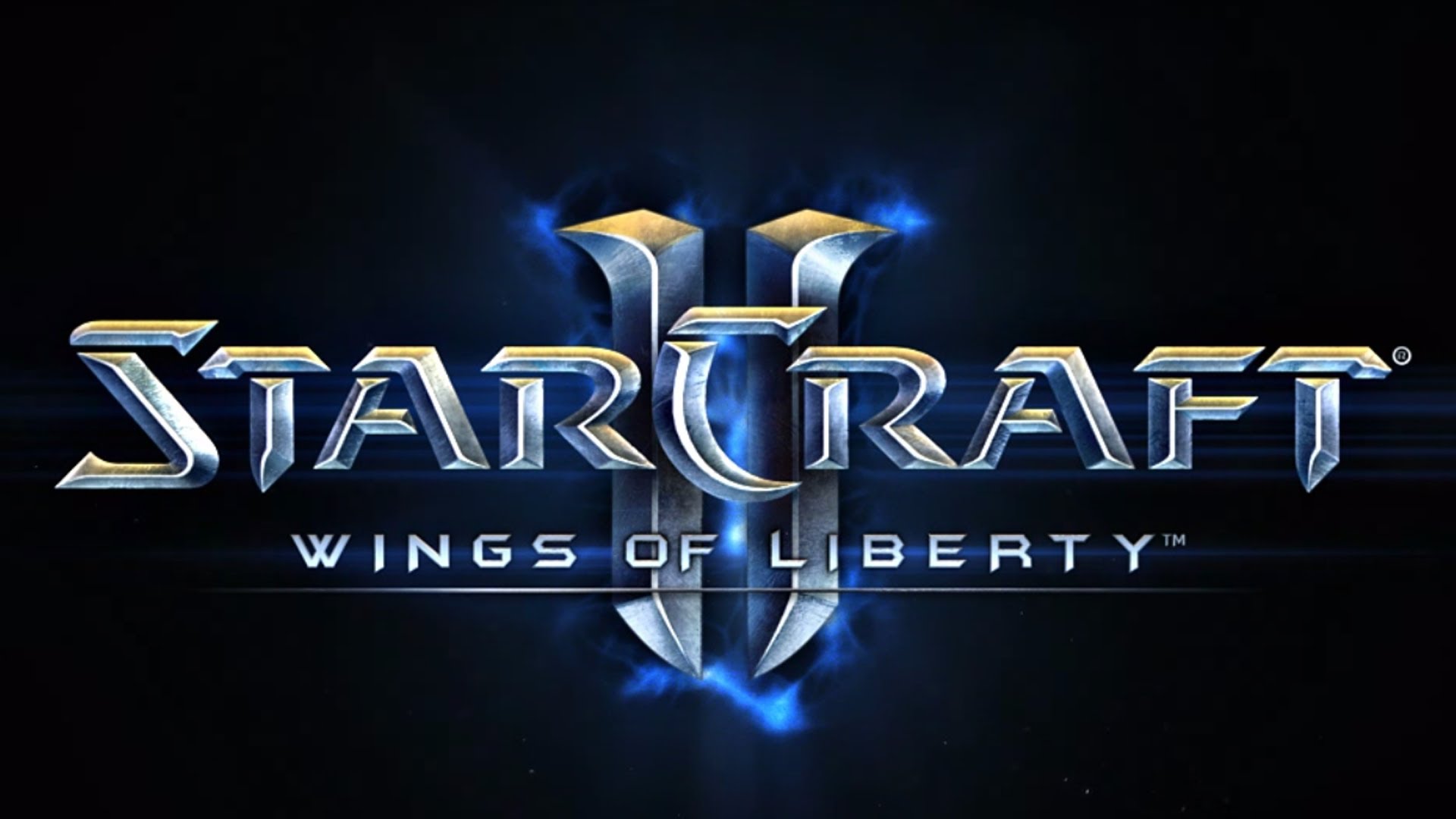 Starcraft 2 Logo Wallpaper - HD Wallpaper 