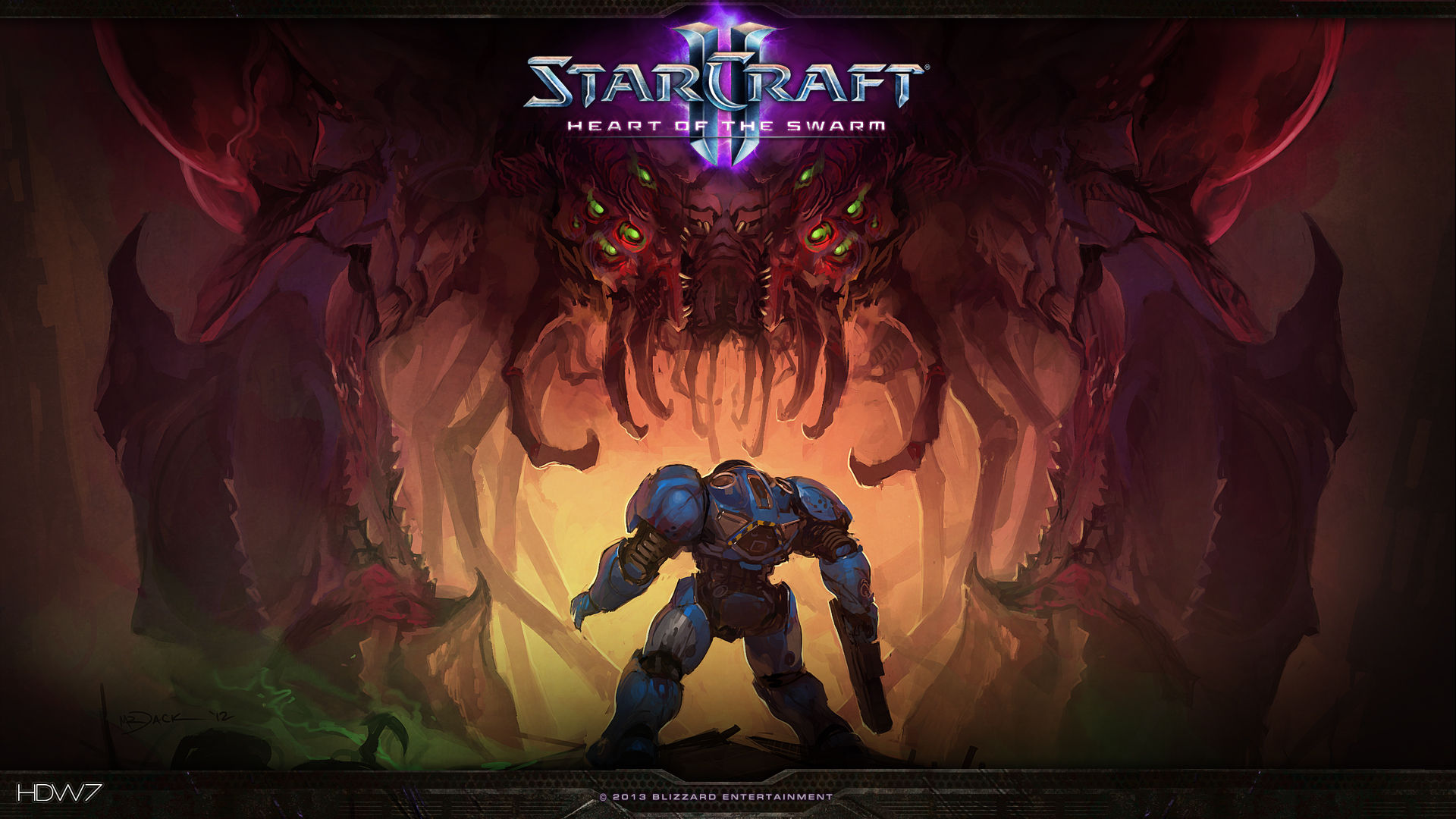 Starcraft 2 Heart Of The Swarm - HD Wallpaper 